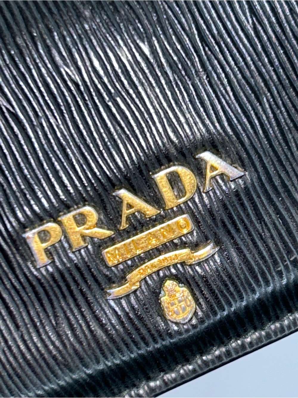 Prada Black Nero Vitello Card Case - Picture 4 of 5